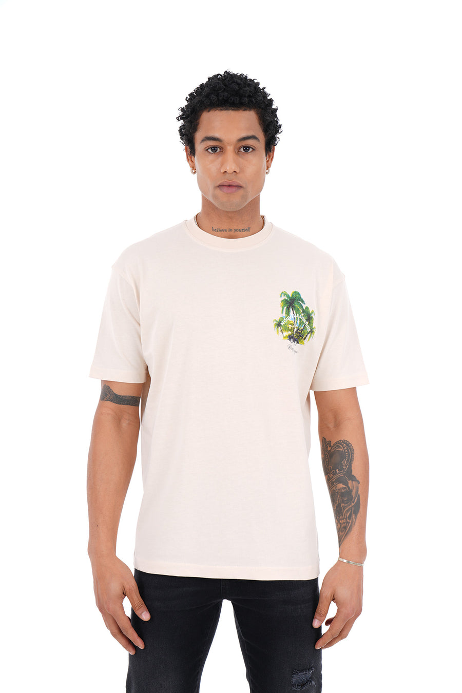 T-SHIRT LL1008 - BEIGE