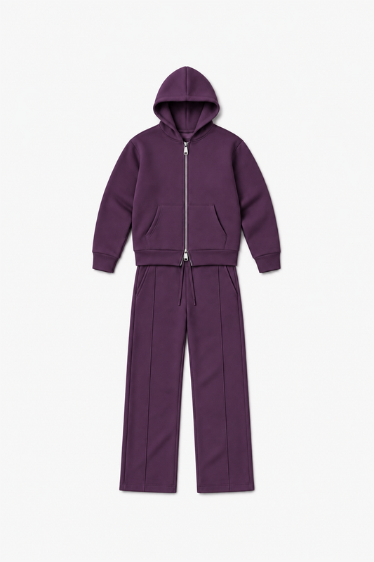LP2613 - Violet foncé - Vue à plat sans mannequin