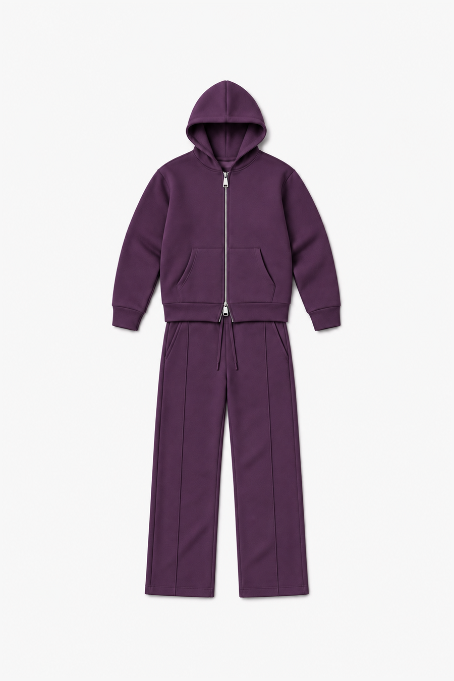 LP2613 - Violet foncé - Vue à plat sans mannequin