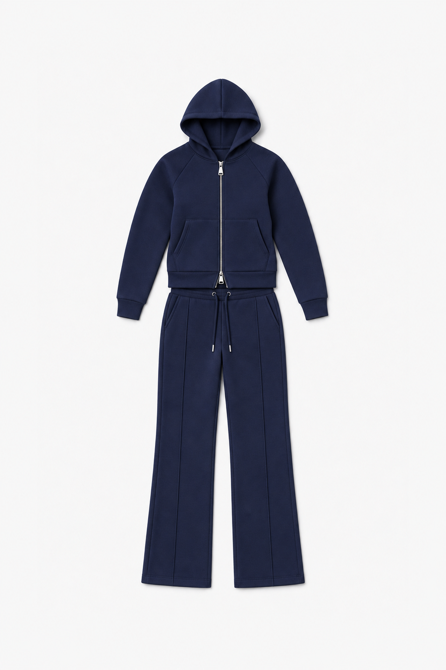 LP2669-FEMME - Marine - Vue à plat sans mannequin