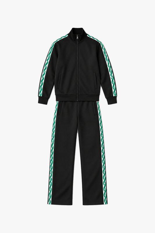 Ensemble LL110003 Noir — vue à plat sans mannequin