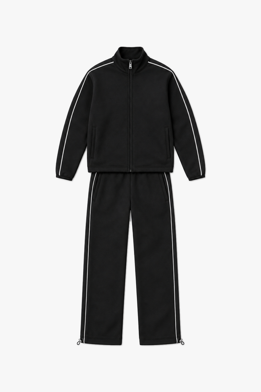 Ensemble LL110032 Noir — vue à plat sans mannequin