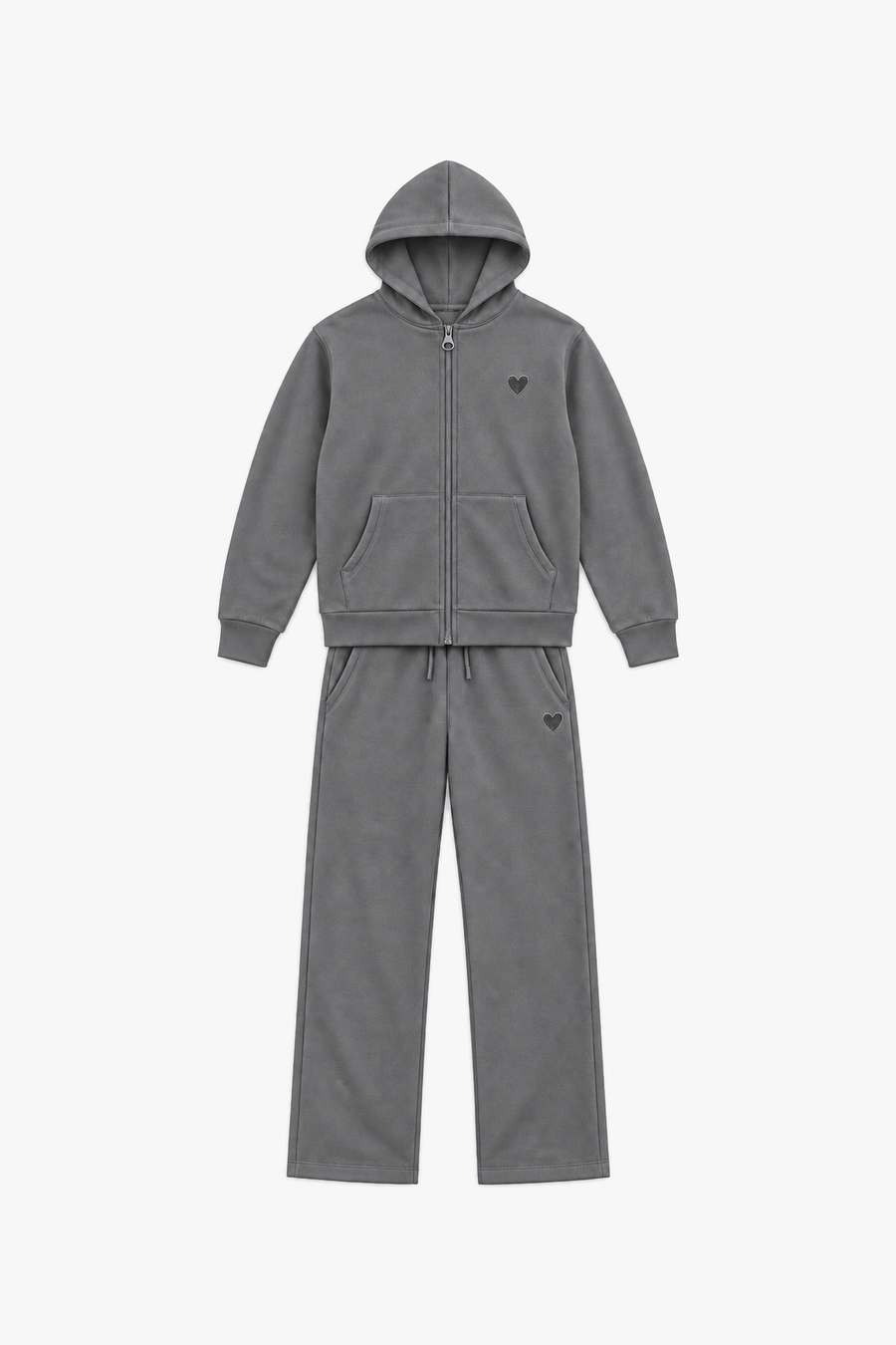 Ensemble LP2621 Anthracite — vue à plat sans mannequin