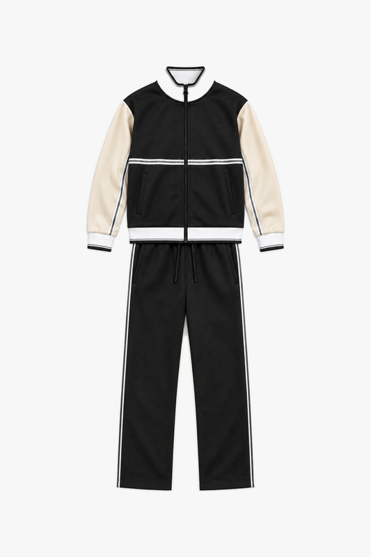 Ensemble LP2627 Noir — vue à plat sans mannequin
