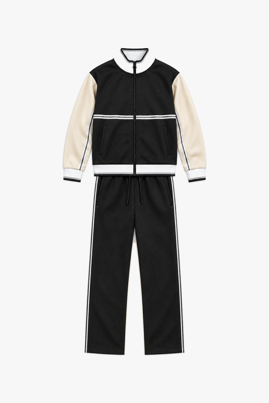 Ensemble LP2627 Noir — vue à plat sans mannequin