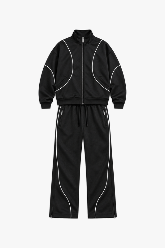 Ensemble LP2628 Noir — vue à plat sans mannequin