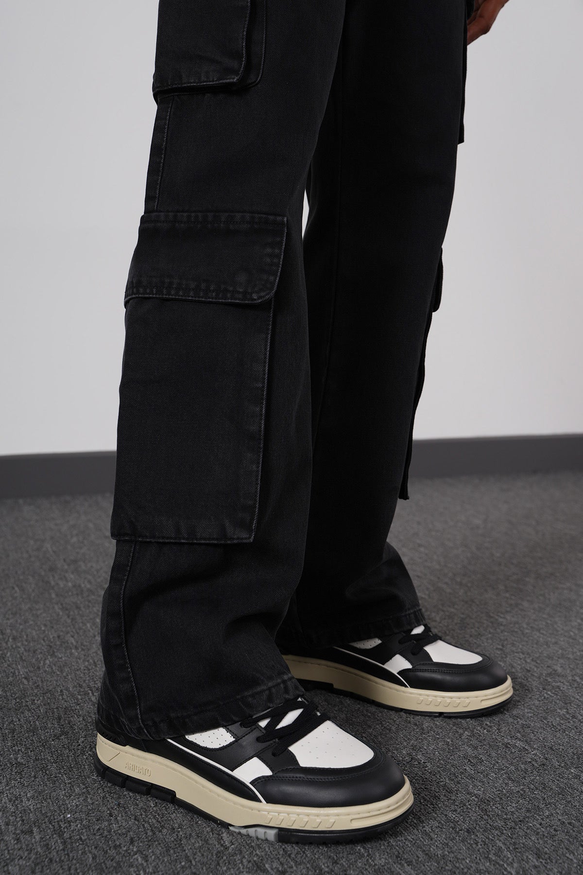 JEANS BAGGY ART539 - BLACK