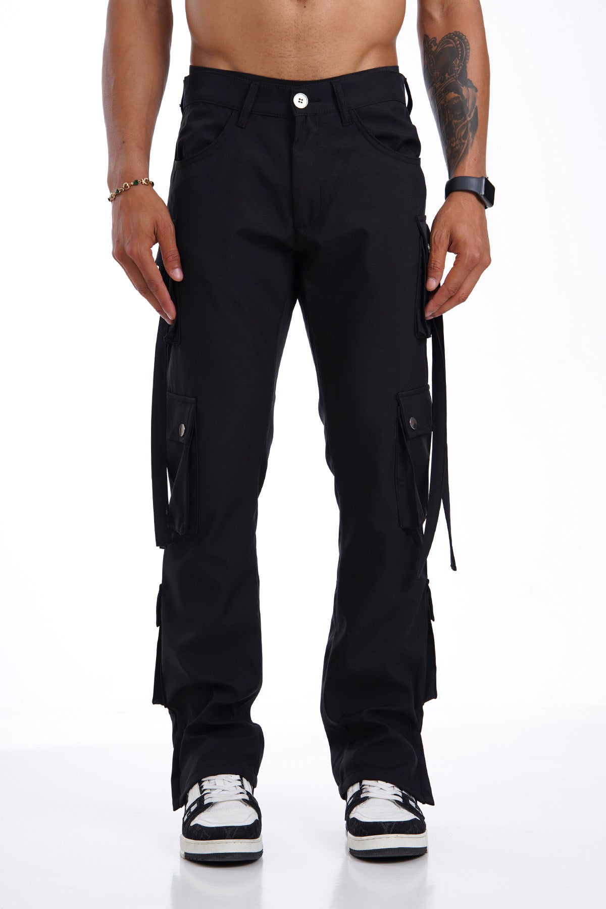 CARGO PANT ART485 - BLACK