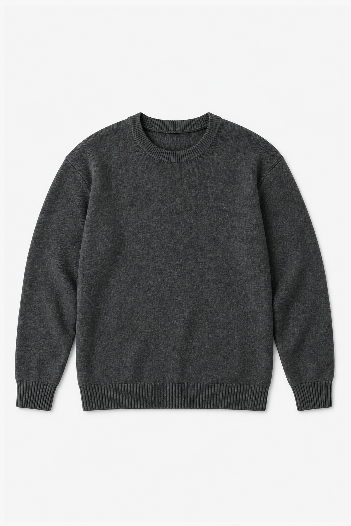 Pull en acrylique GL 2701 — Anthracite — vue à plat