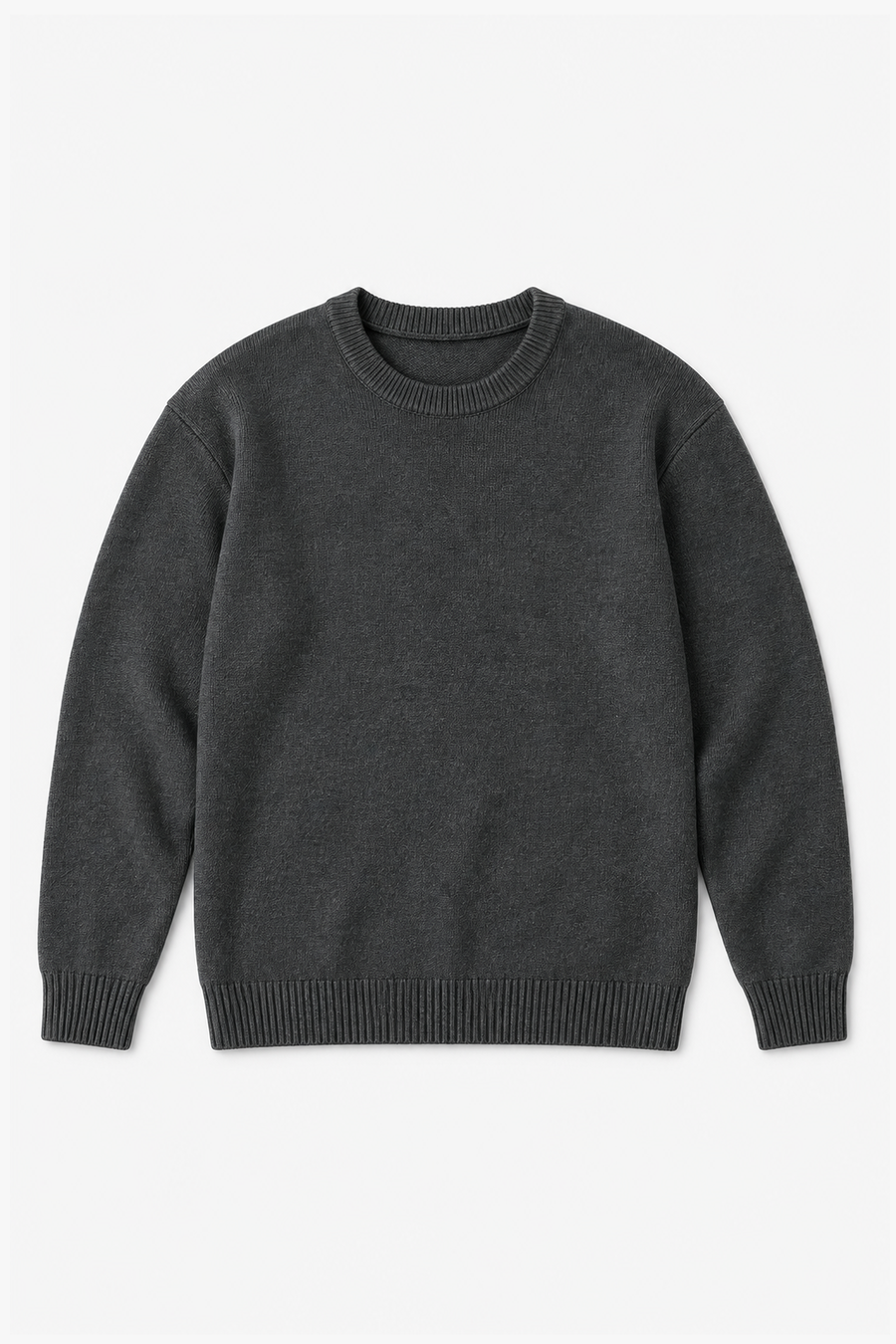 Pull en acrylique GL 2701 — Anthracite — vue à plat