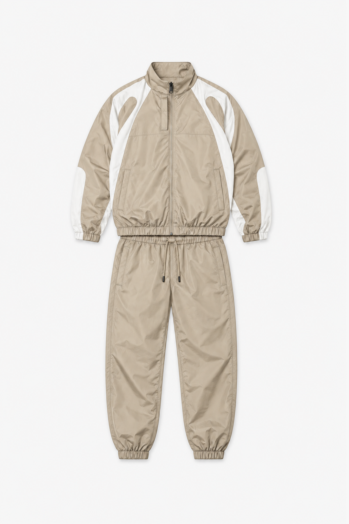 Ensemble en polyester IPM261003 — Beige — vue à plat