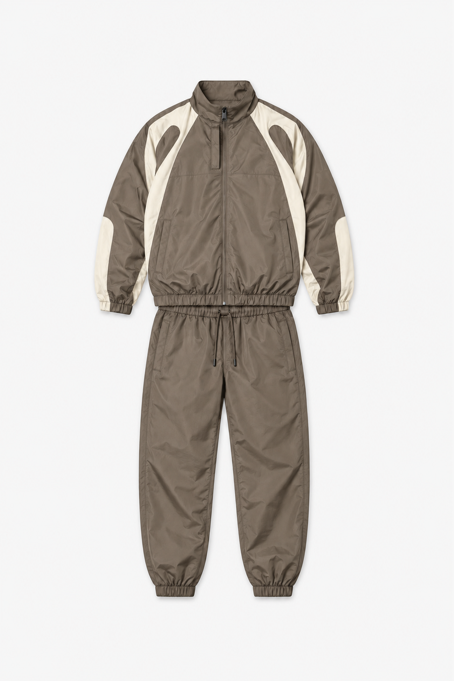 Ensemble en polyester IPM261003 — Vison — vue à plat