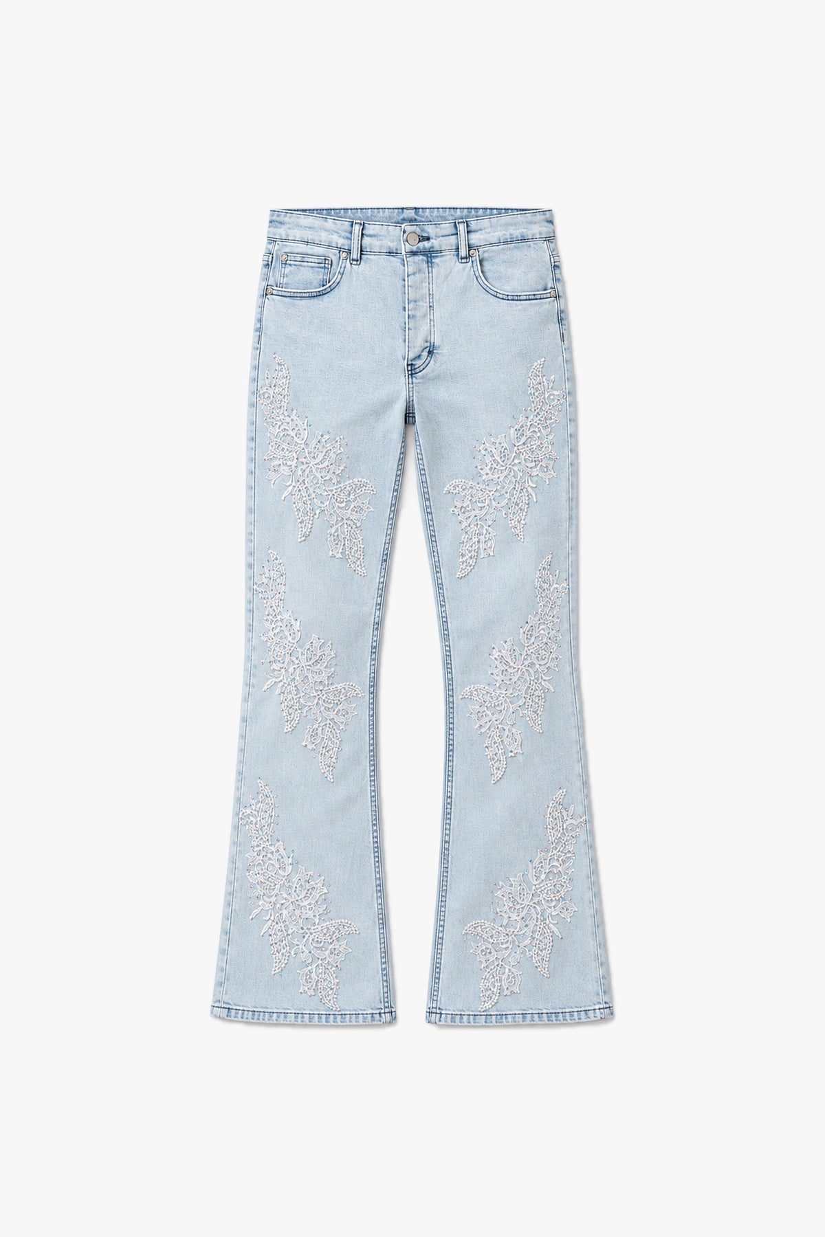 undefined — Bleu Clair — vue à plat sans mannequin