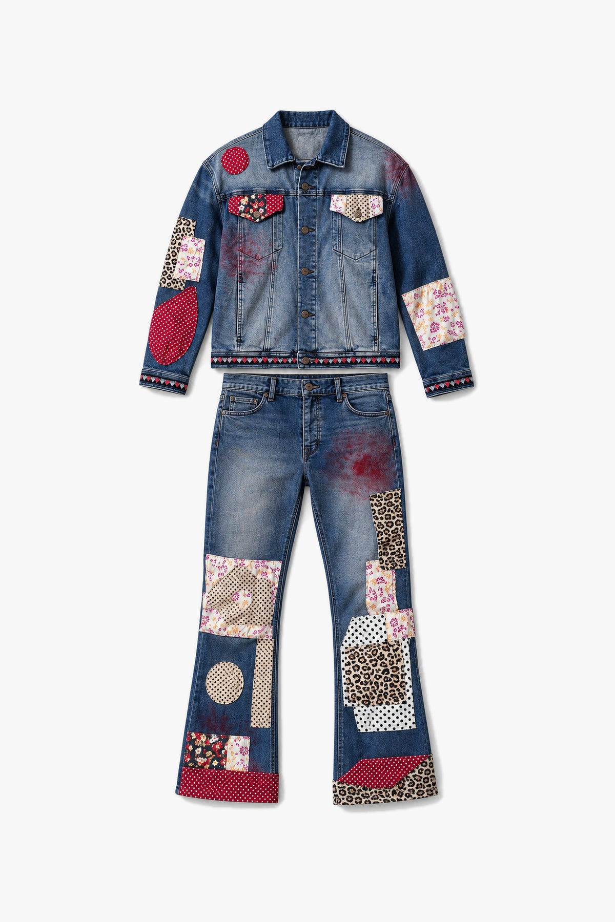 undefined — Bleu foncé — vue à plat sans mannequin