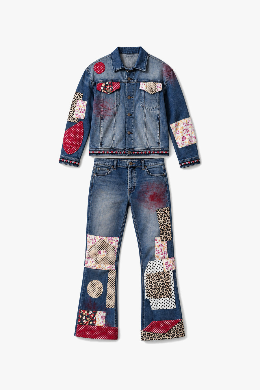 undefined — Bleu foncé — vue à plat sans mannequin