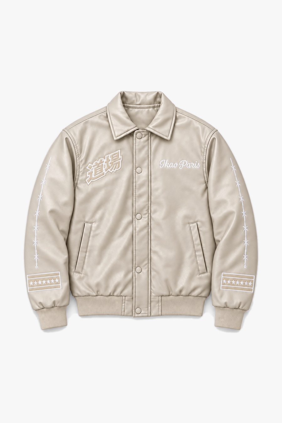 VESTE LL57132 - Beige - vue à plat sans mannequin