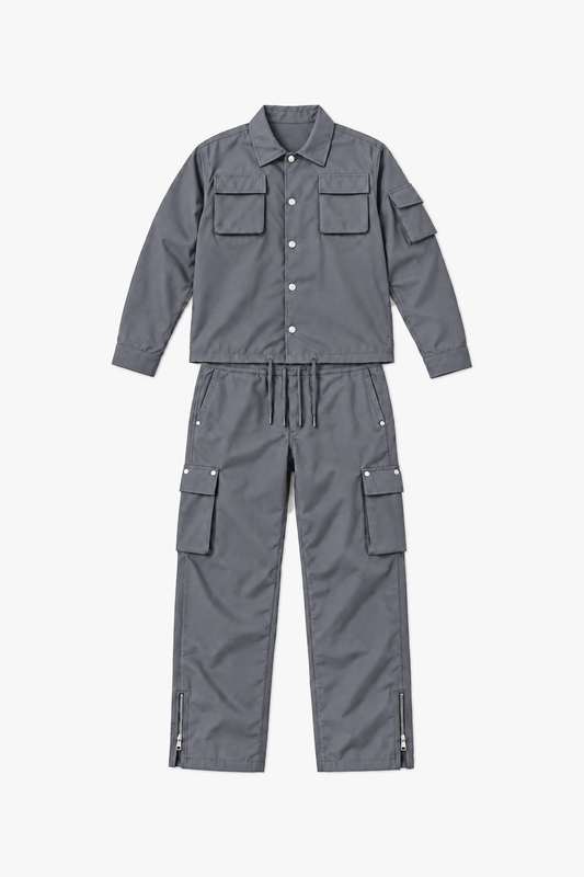 Ensemble LL110010 Anthracite — vue à plat sans mannequin