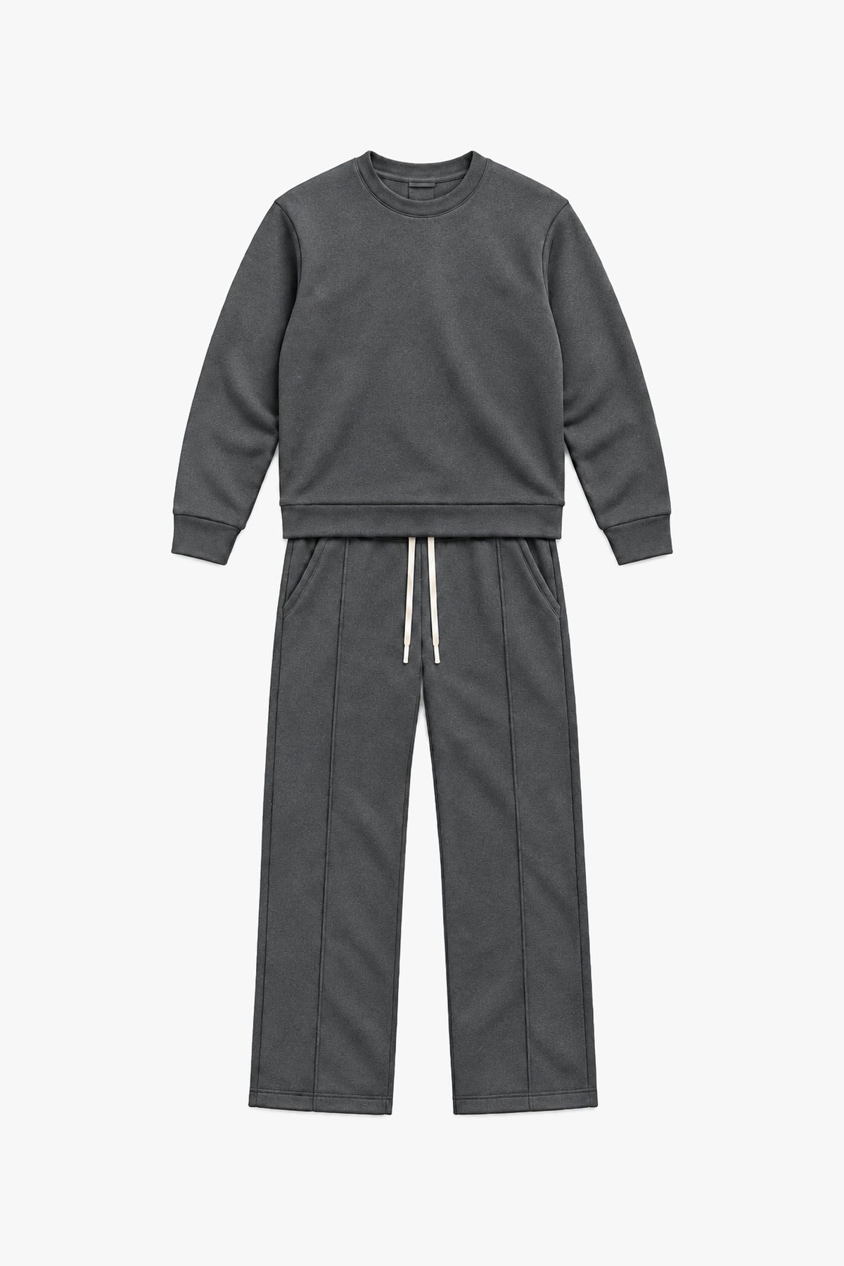 Ensemble LL110049 Anthracite — vue à plat sans mannequin