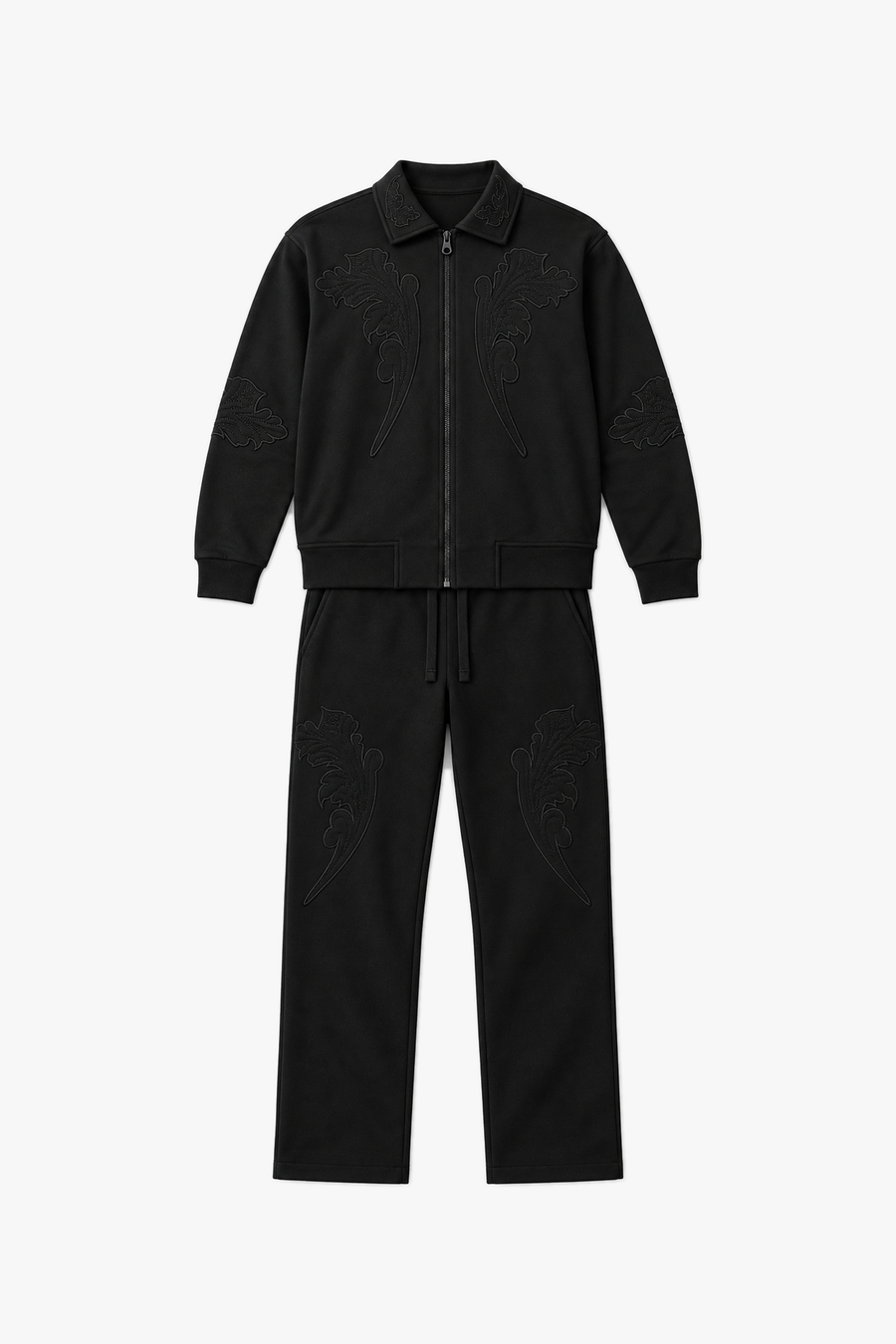 Ensemble LP2618 Noir — vue à plat sans mannequin