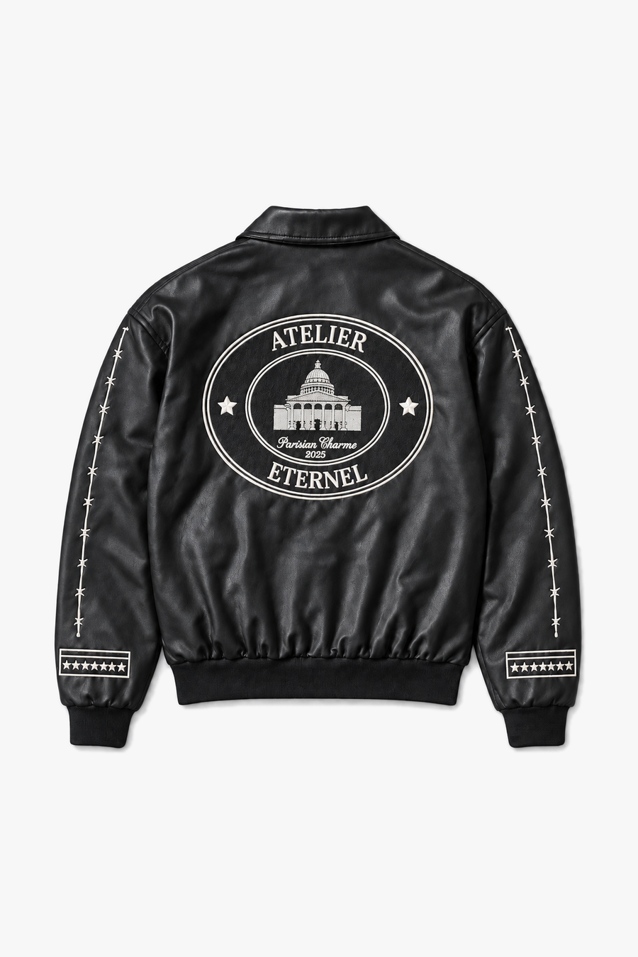 VESTE NAKISLI 581 — Noir — vue à plat sans mannequin