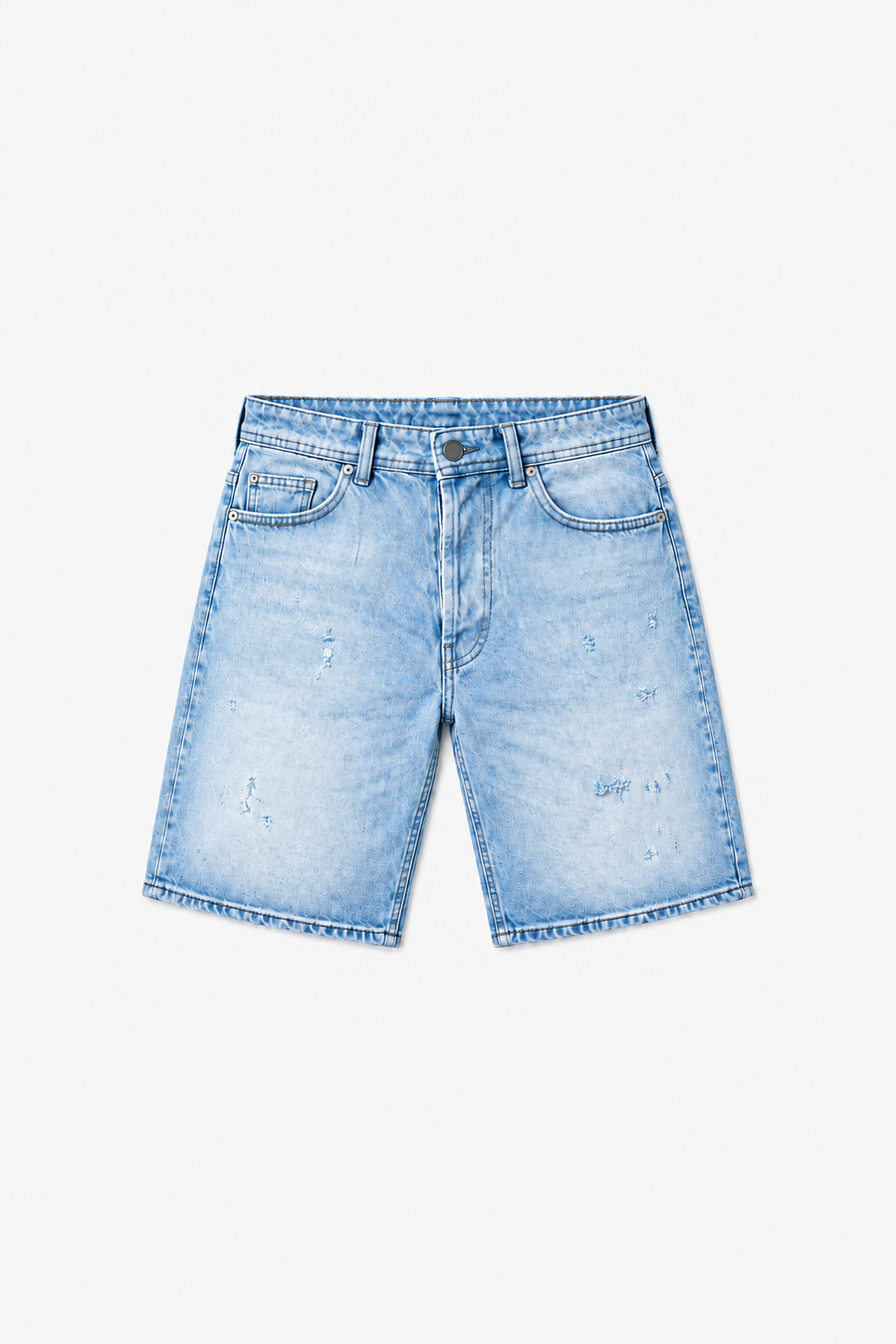 SHORT-3 Bleu Clair — vue sans mannequin, IKAO PARIS