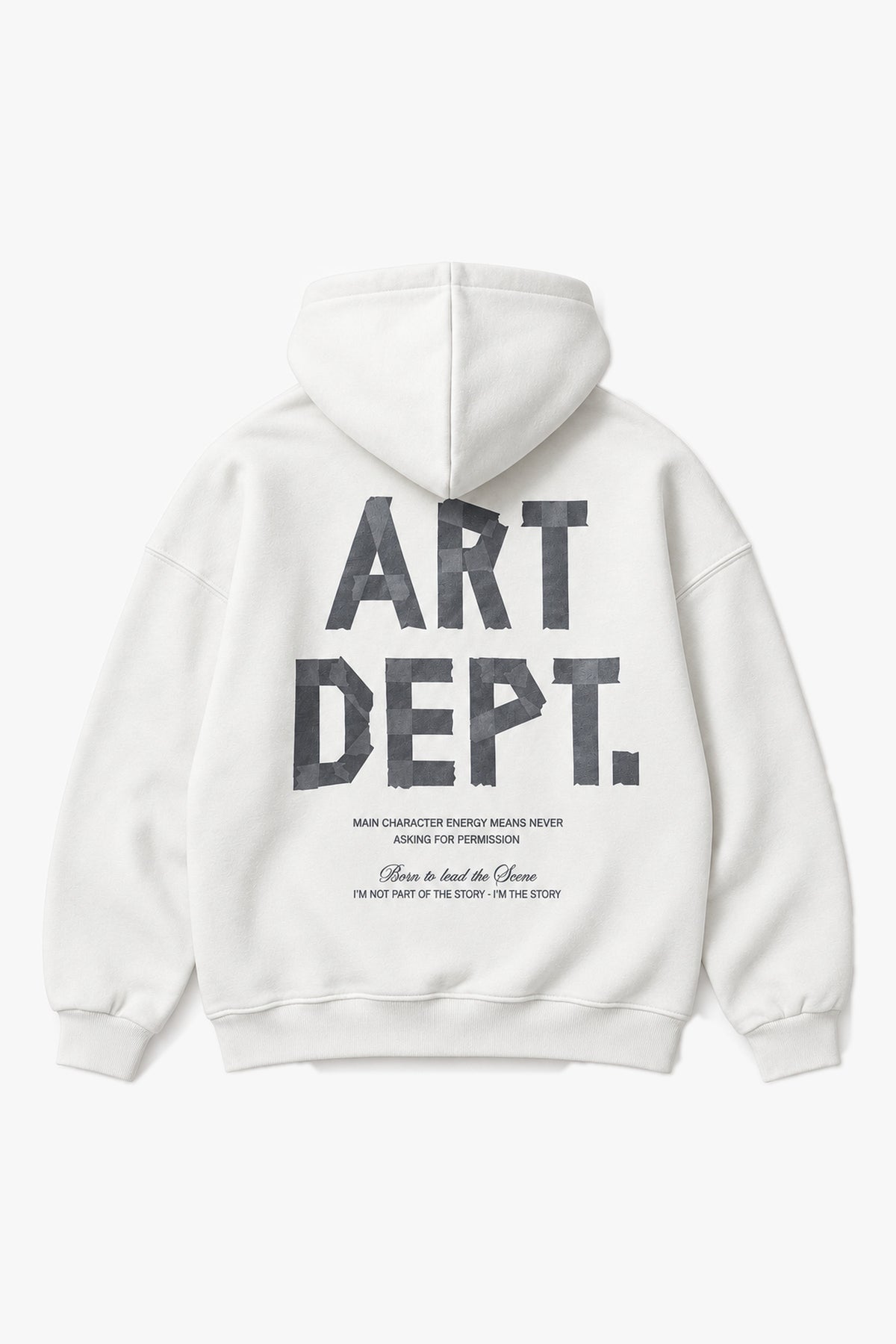 Sweat Art Dept. GL 2750 - Écru - Vue à plat sans mannequin