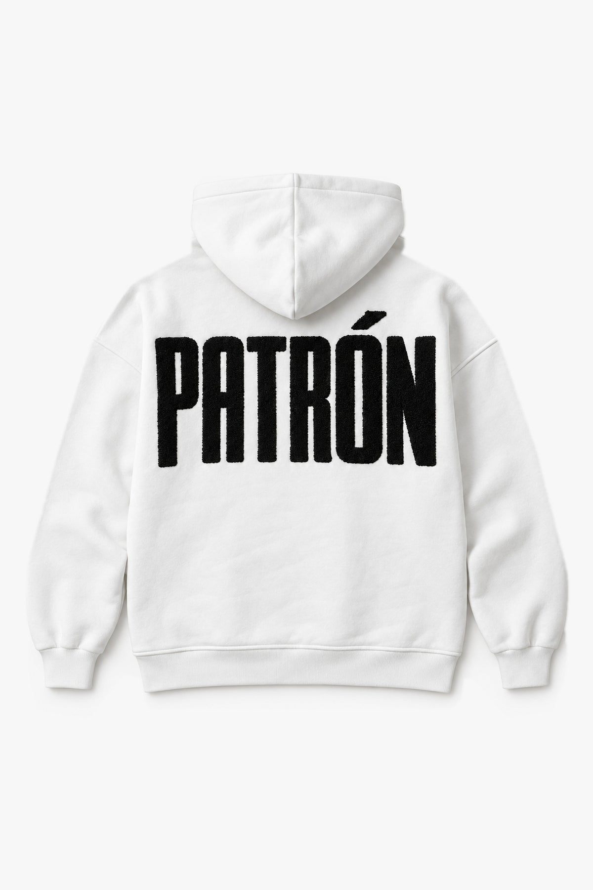 Sweat lettrage Patrón GL 2751 - Écru - Vue à plat sans mannequin